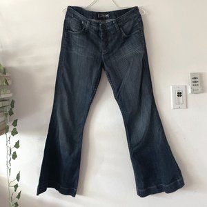 Hudson Low Rise Flare Jeans